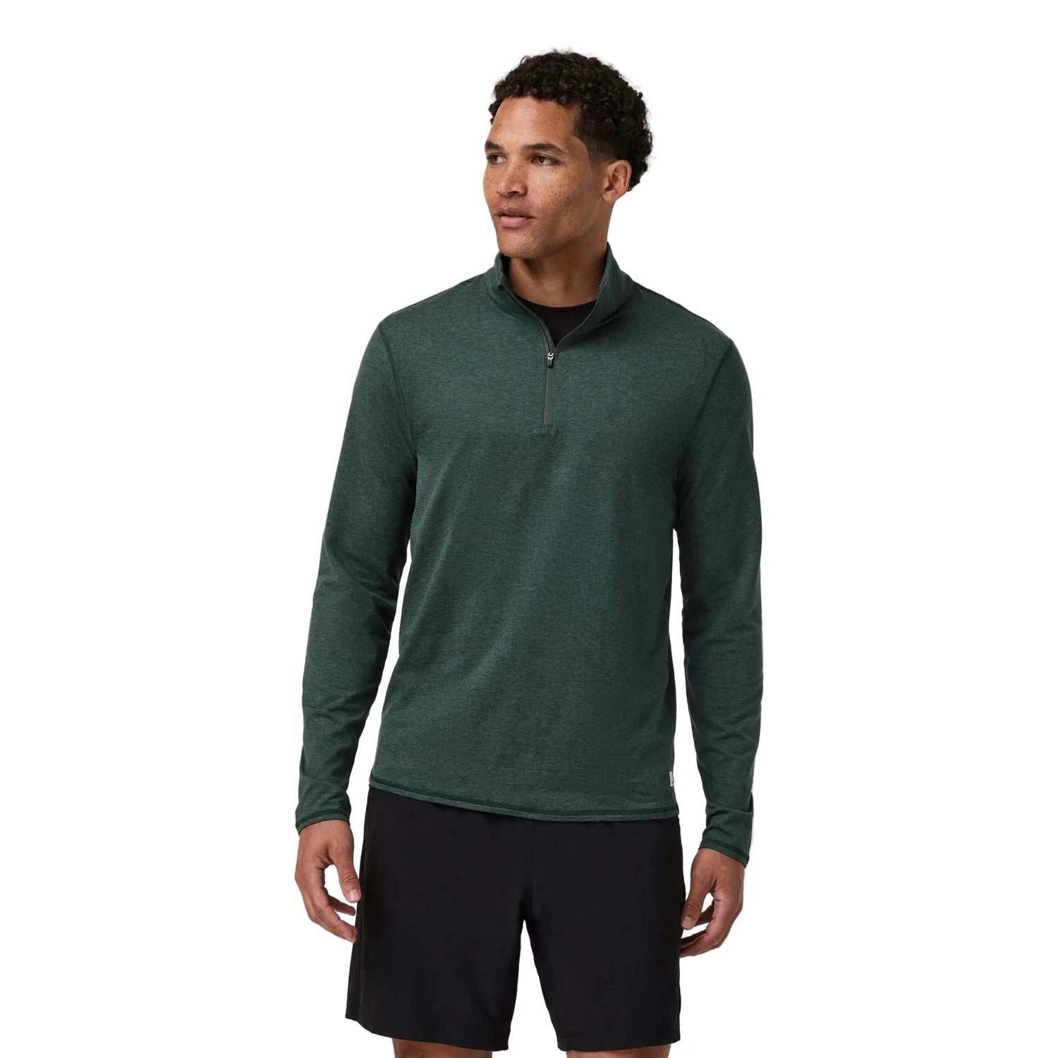 Men's Ponto Half Zip Mock Neck