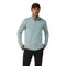 Men’s Ponto Half Zip Mock Neck Vuori - HYB MISTY BLUE
