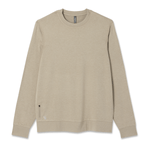 Vuori 01. MENS APPAREL - MENS HOODIES|SWEATERS - MENS PO SWEATERS Men's Ponto Performance Crew HTF TRUFFLE HEATHER