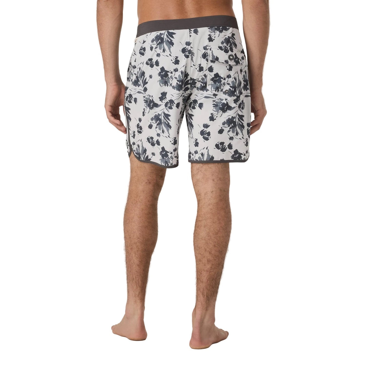 Vuori 01. MENS APPAREL - MENS SHORTS - MENS SHORTS SWIM Men's Cruise Boardshort FGF FROST GREY FLEUR