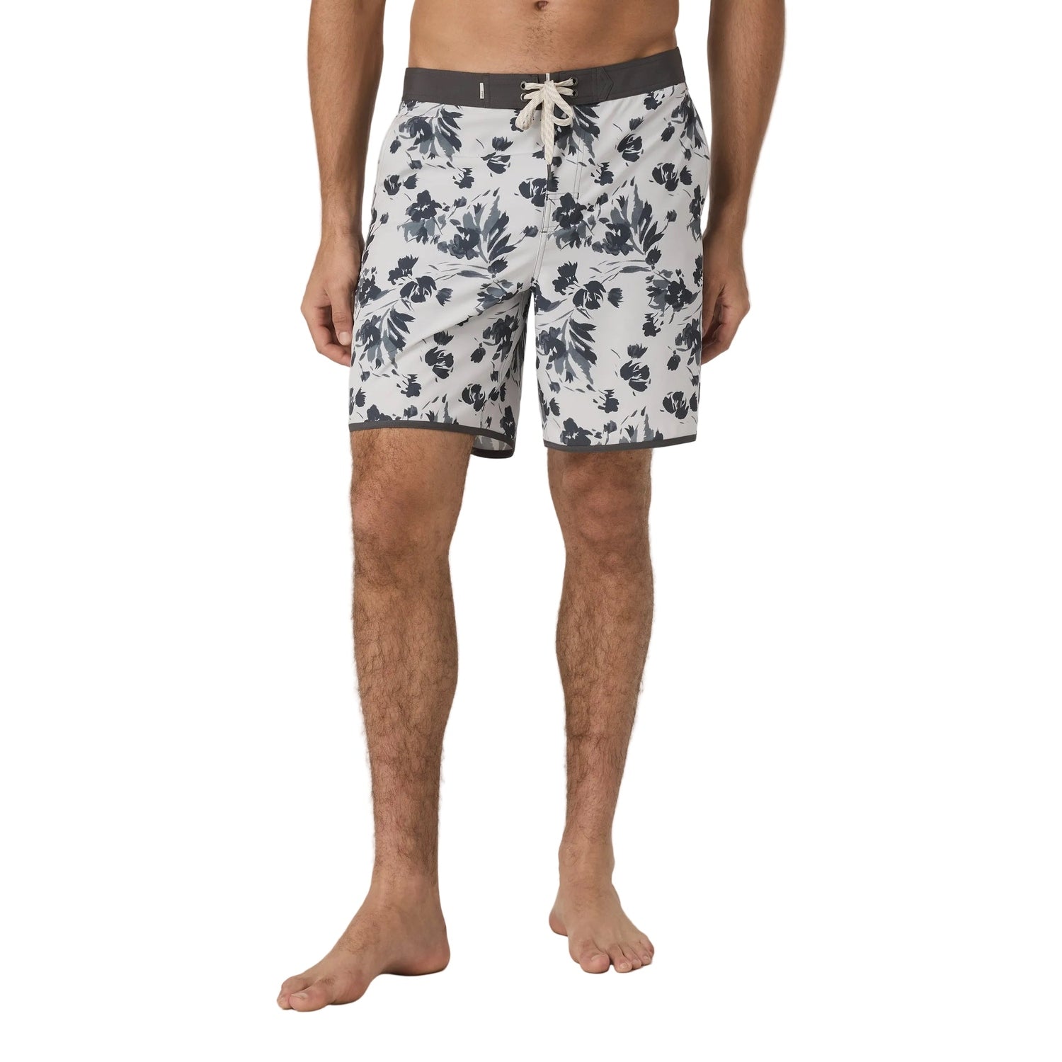 Vuori 01. MENS APPAREL - MENS SHORTS - MENS SHORTS SWIM Men's Cruise Boardshort FGF FROST GREY FLEUR