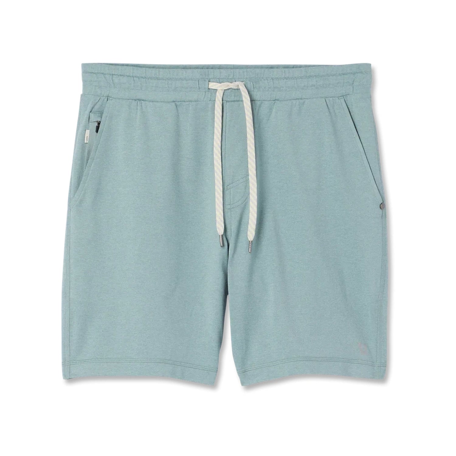 Vuori 01. MENS APPAREL - MENS SHORTS - MENS SHORTS LOUNGE Men's Ponto Performance Short - 7 in HYB MISTY BLUE HEATHER