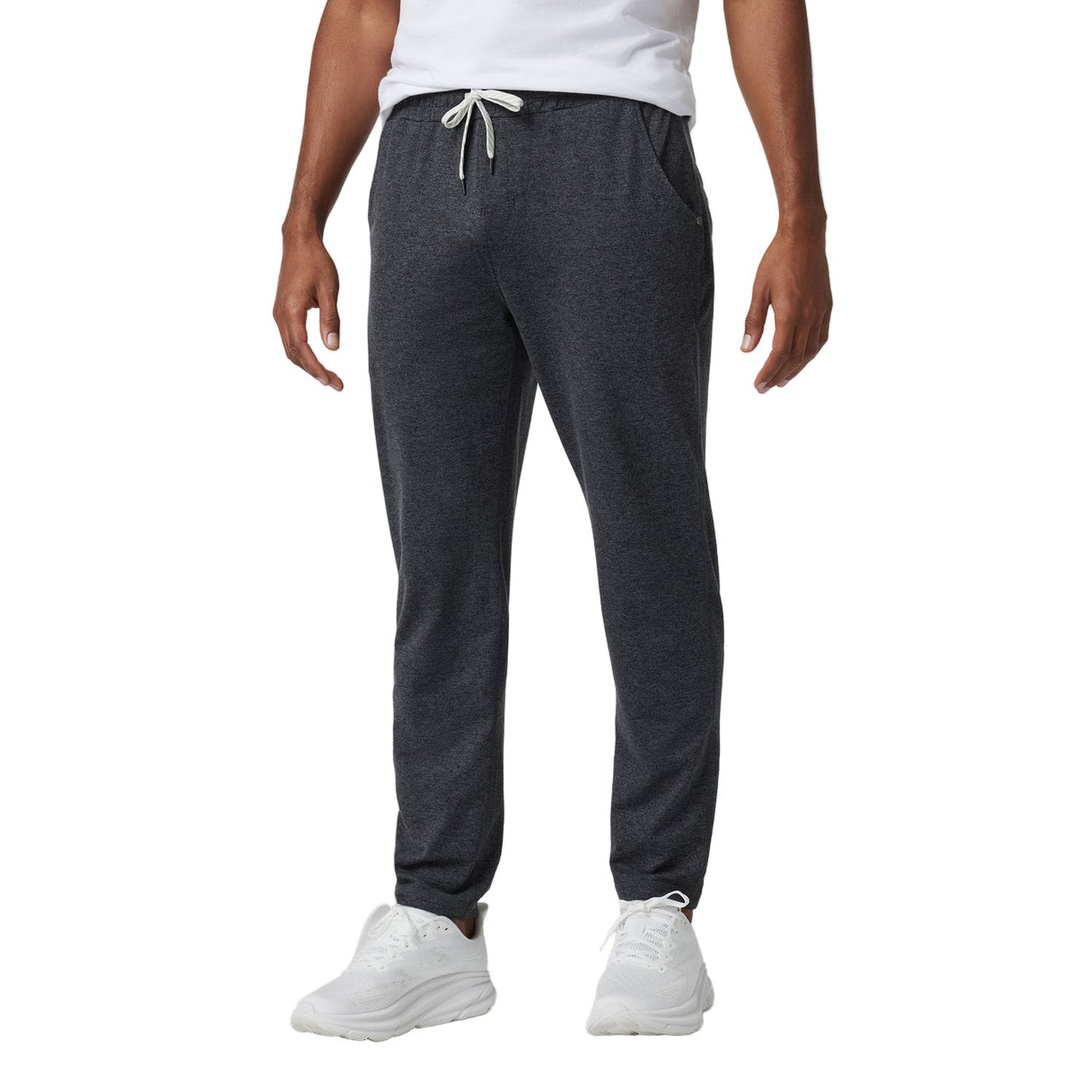 Vuori 01. MENS APPAREL - MENS PANTS - MENS PANTS LOUNGE Men's Ponto Performance Pant CHARCOAL HEATHER