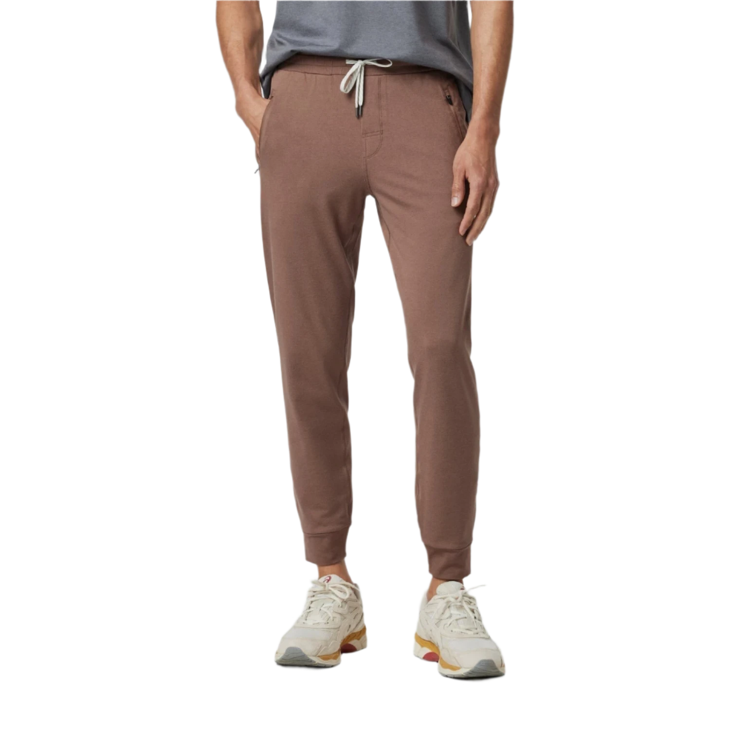 Vuori 01. MENS APPAREL - MENS PANTS - MENS PANTS LOUNGE Men's Ponto Performance Jogger HMM CARDAMOM HEATHER