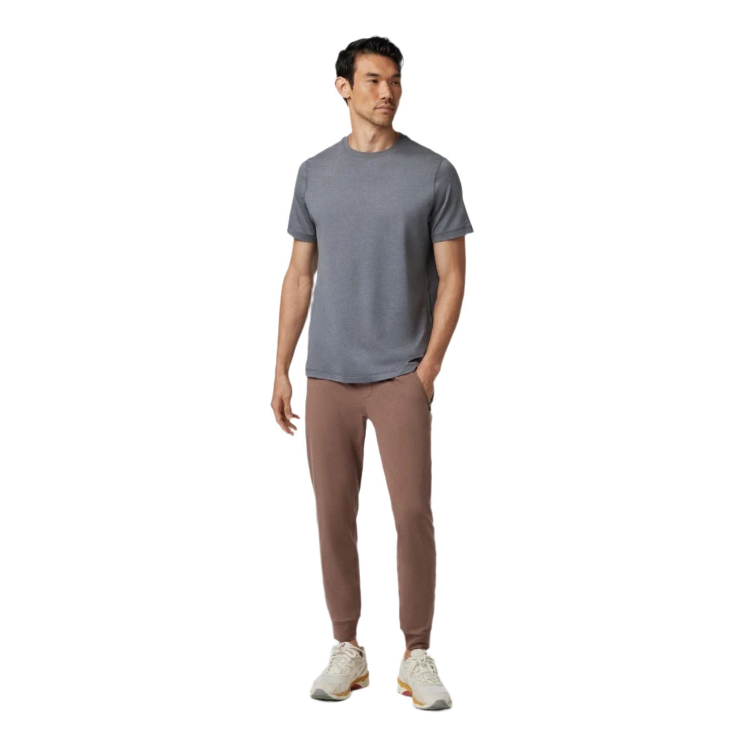 Vuori 01. MENS APPAREL - MENS PANTS - MENS PANTS LOUNGE Men's Ponto Performance Jogger HMM CARDAMOM HEATHER