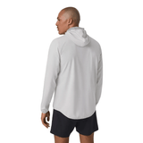 Vuori 01. MENS APPAREL - MENS JACKETS - MENS JACKETS WIND Men's Outdoor Trainer Shell GMX GREY MIST LINEN TEXTURE