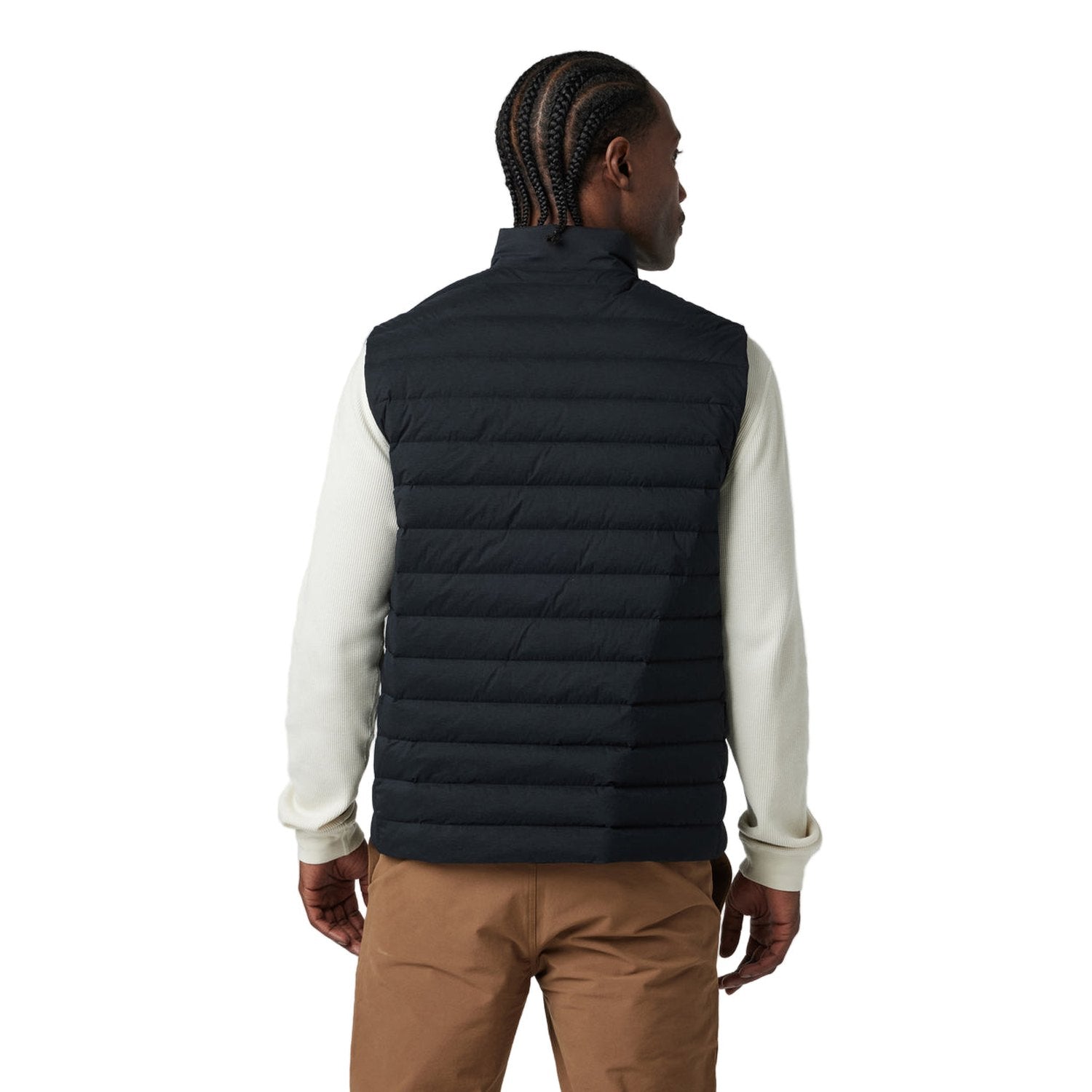 Vuori 01. MENS APPAREL - MENS VEST - MENS VEST INSULATED Men's Steadfast Insulated Vest BLK BLACK