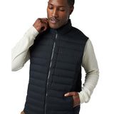 Vuori 01. MENS APPAREL - MENS VEST - MENS VEST INSULATED Men's Steadfast Insulated Vest BLK BLACK