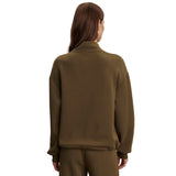 Varley 02. WOMENS APPAREL - WOMENS HOODIES|SWEATERS - WOMENS PO Q ZIP Women's Betsy Sweat MILITARY OLIVE