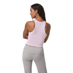 Vuori 02. WOMENS APPAREL - WOMENS SS SHIRTS - WOMENS TANK CASUAL Women's Pose Plyo Tank LBZ LILAC BREEZE