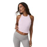 Vuori 02. WOMENS APPAREL - WOMENS SS SHIRTS - WOMENS TANK CASUAL Women's Pose Plyo Tank LBZ LILAC BREEZE