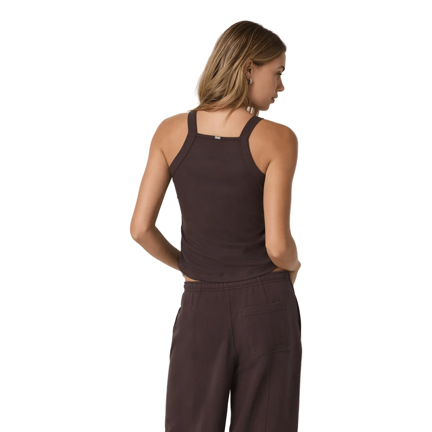 Vuori 02. WOMENS APPAREL - WOMENS SS SHIRTS - WOMENS TANK CASUAL Women's Pose Cooper Tank FRS FRENCH ROAST