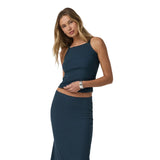 Vuori 02. WOMENS APPAREL - WOMENS SS SHIRTS - WOMENS TANK CASUAL Women's Pose Cooper Tank OBL OCEAN BLUE