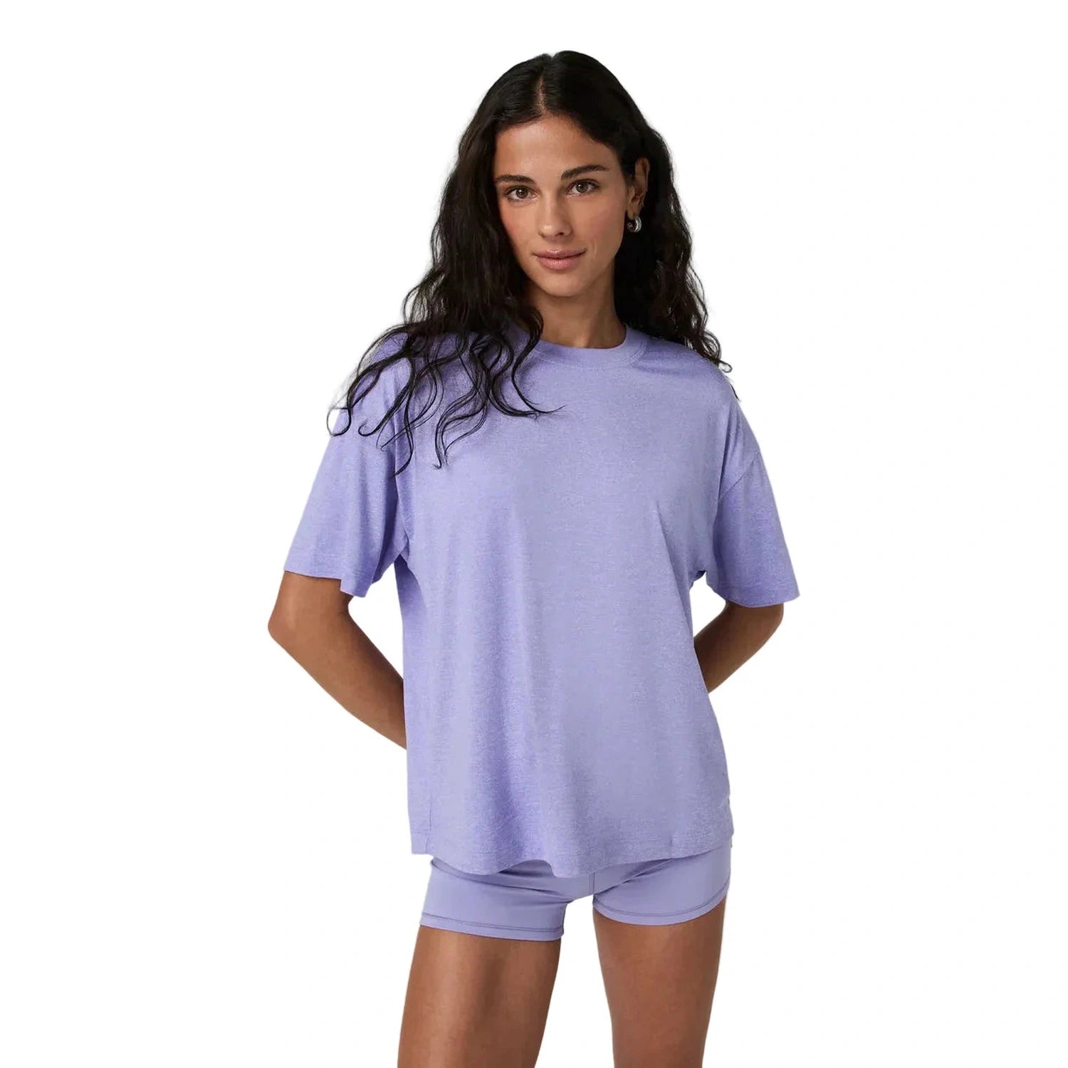 Women’s Energy Tee Long Vuori - HHY HYACINTH HEATHER / XS