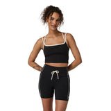 Vuori 02. WOMENS APPAREL - WOMENS SS SHIRTS - WOMENS TANK ACTIVE Women's Daily Layered Tank BLK BLACK