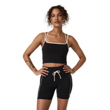 Vuori 02. WOMENS APPAREL - WOMENS SS SHIRTS - WOMENS TANK ACTIVE Women's Daily Layered Tank BLK BLACK