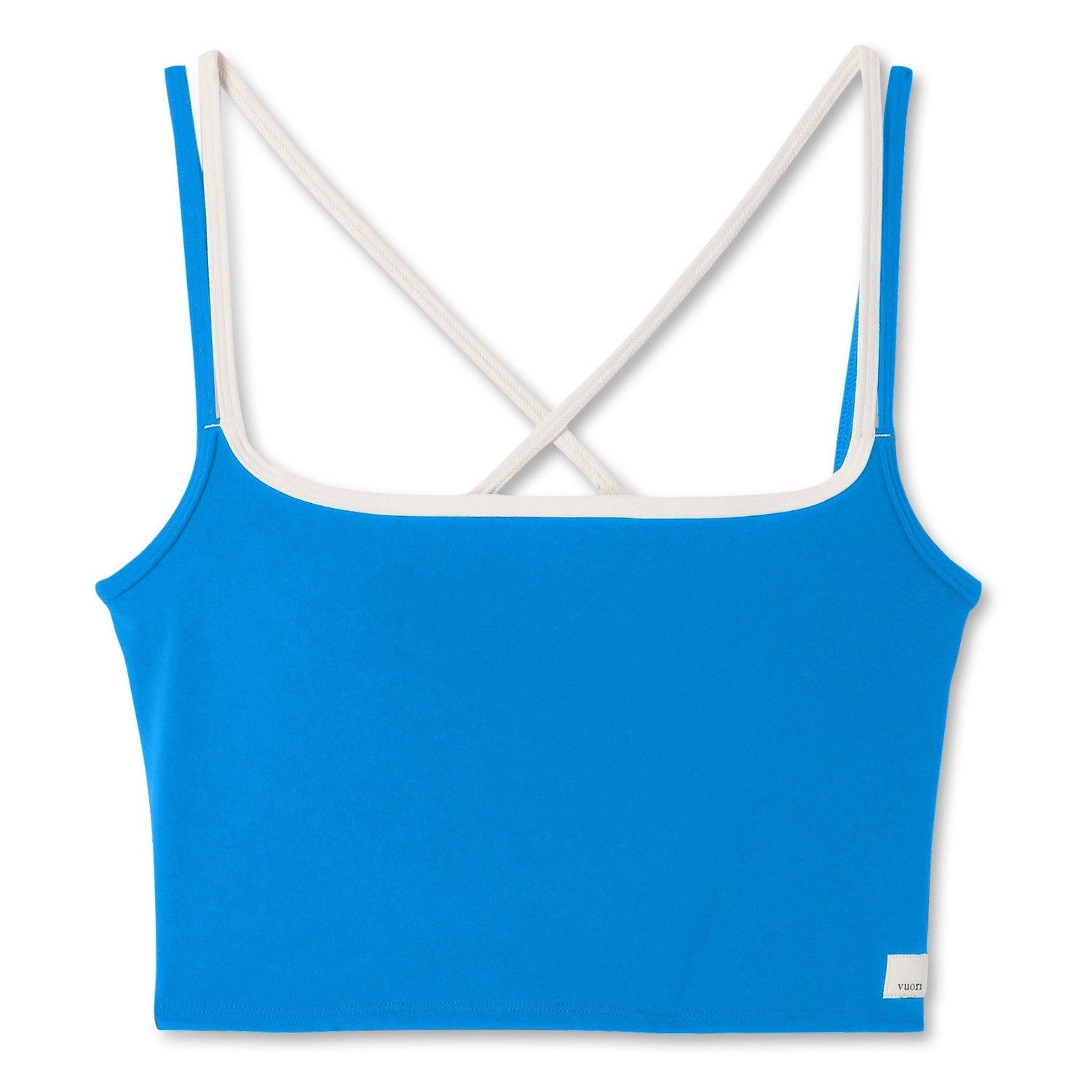 Vuori 02. WOMENS APPAREL - WOMENS SS SHIRTS - WOMENS TANK ACTIVE Women's Daily Layered Tank REB REGATTA BLUE