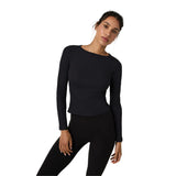 Women's Long Sleeve Pose Subtle Scoop