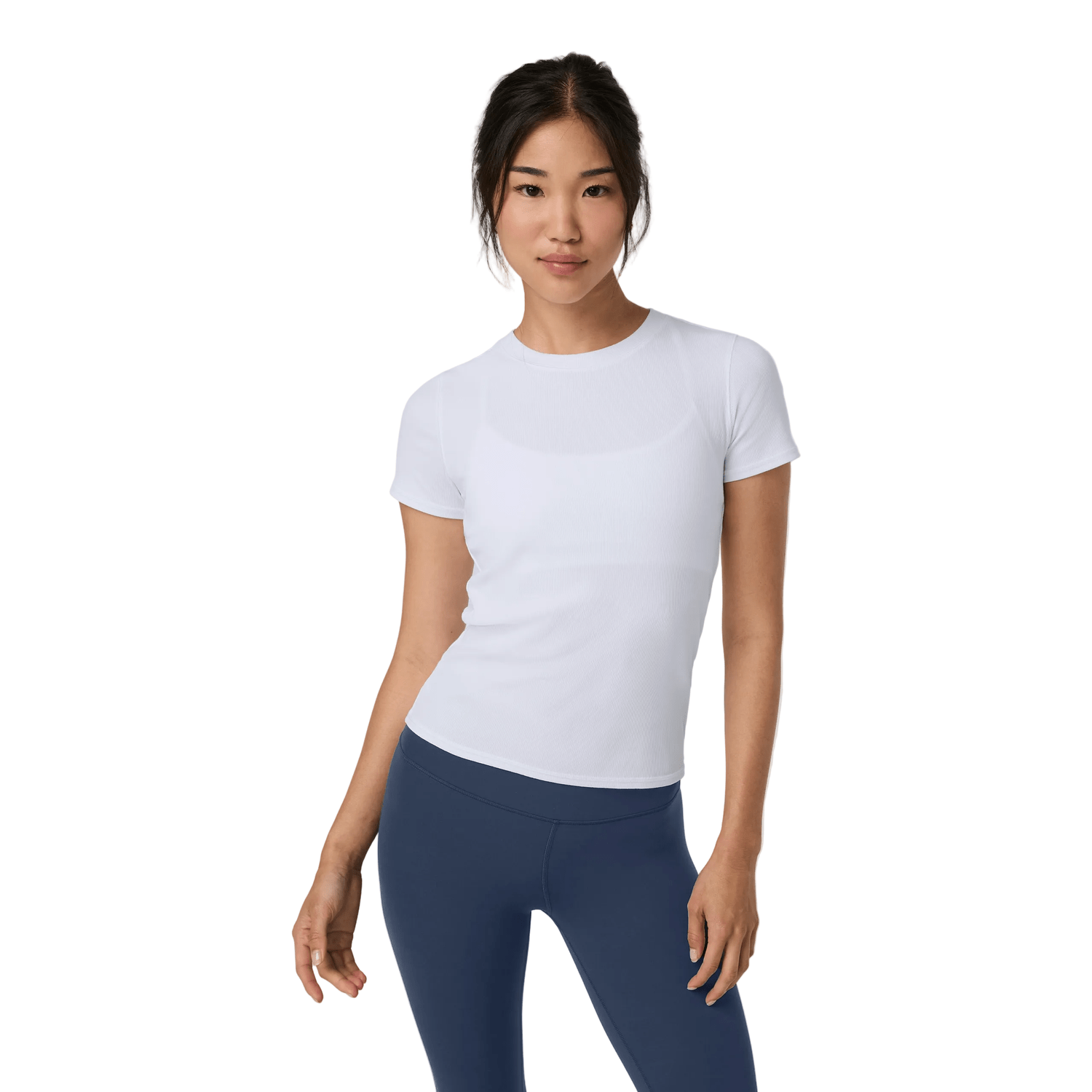 Women's Pose Fitted Long T-Shirt