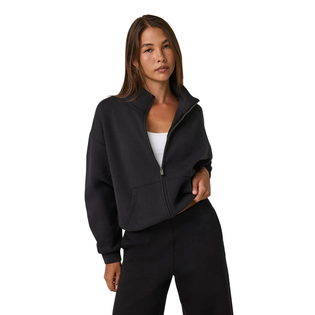 Women's Galaxy Funnel Neck Full Zip