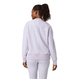 Vuori 02. WOMENS APPAREL - WOMENS HOODIES|SWEATERS - WOMENS PO SWEATERS Women's Sedona Weekender Crew LVI LAVENDER ICE