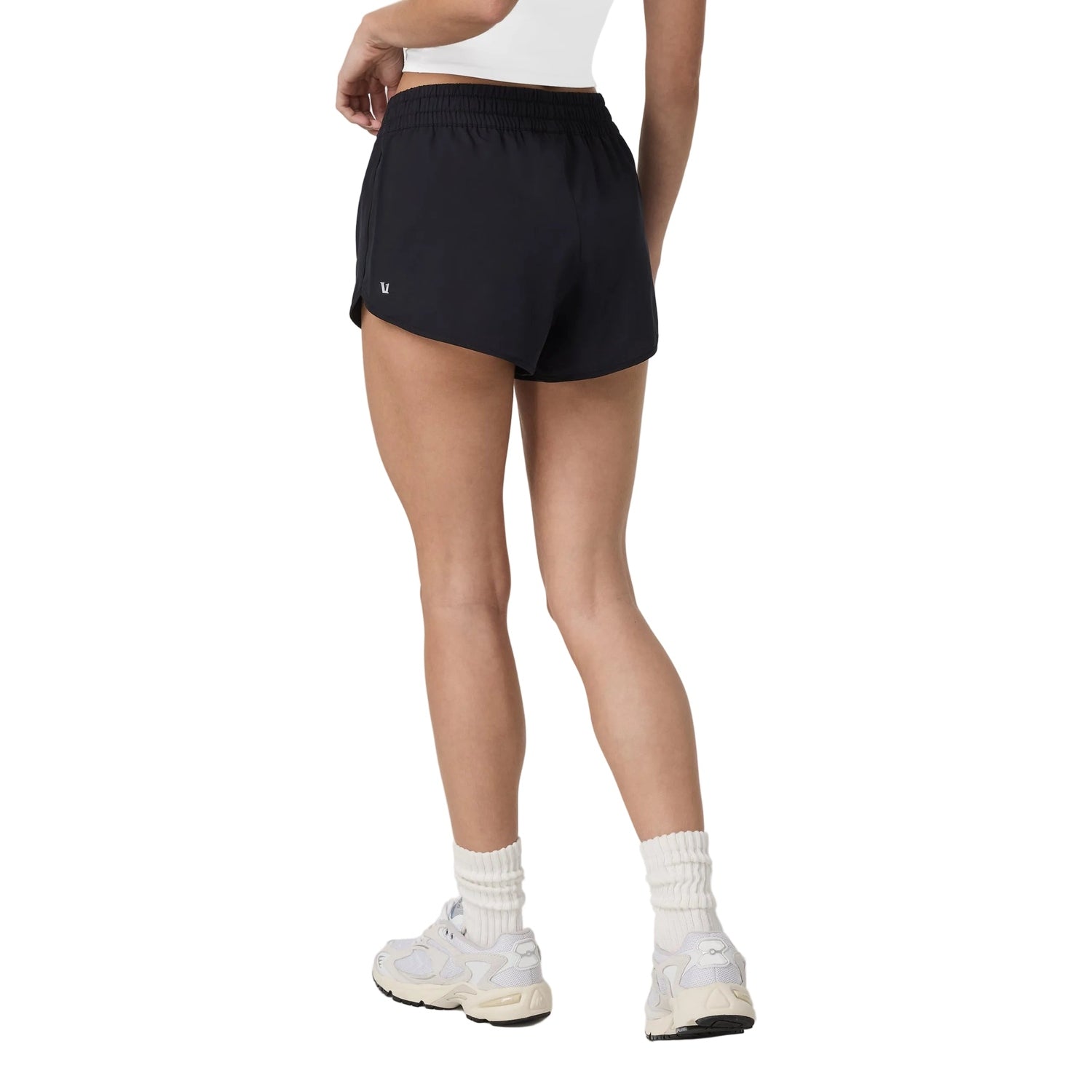 Vuori 02. WOMENS APPAREL - WOMENS SHORTS - WOMENS SHORTS ACTIVE Women's Clementine 2.0 Short 4" BLK BLACK