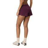 Vuori 02. WOMENS APPAREL - WOMENS SHORTS - WOMENS SHORTS ACTIVE Women's Clementine 2.0 Short 4" CER CERISE