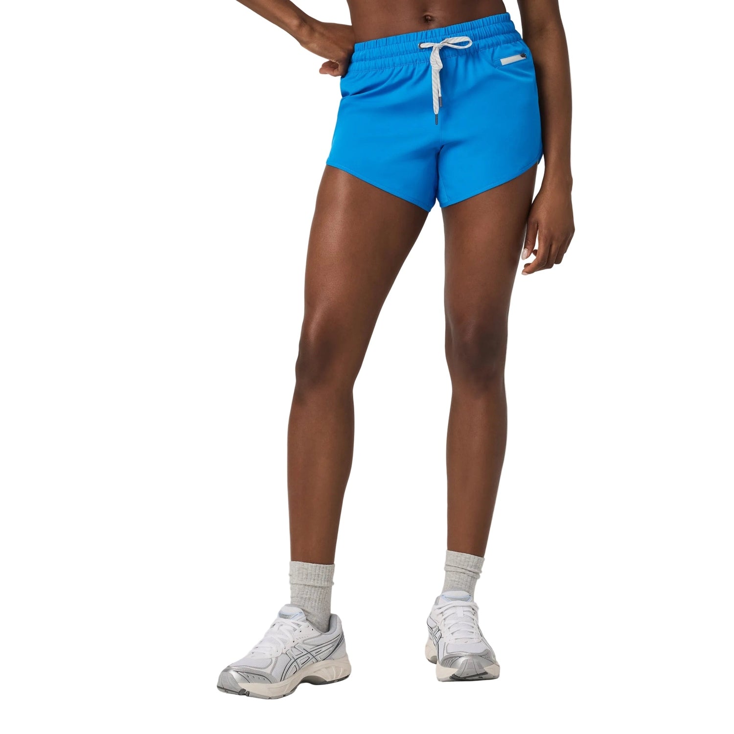 Vuori 02. WOMENS APPAREL - WOMENS SHORTS - WOMENS SHORTS ACTIVE Women's Clementine 2.0 Short 4" REB REGATTA BLUE