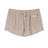 Vuori 02. WOMENS APPAREL - WOMENS SHORTS - WOMENS SHORTS ACTIVE Women's Clementine 2.0 Short 4" VSH COVE STRIPE HICKORY