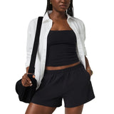 Vuori 02. WOMENS APPAREL - WOMENS SHORTS - WOMENS SHORTS CASUAL Women's Villa Everyday Short BLK BLACK