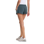 Vuori 02. WOMENS APPAREL - WOMENS SHORTS - WOMENS SHORTS LOUNGE Women's Halo Performance Short HSO STONE HEATHER