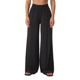 Vuori 02. WOMENS APPAREL - WOMENS PANTS - WOMENS PANTS CASUAL Women's Villa Everyday Wideleg BLK BLACK