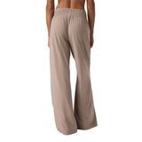 Vuori 02. WOMENS APPAREL - WOMENS PANTS - WOMENS PANTS CASUAL Women's Villa Everyday Wideleg SRB SORREL BROWN