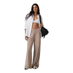 Vuori 02. WOMENS APPAREL - WOMENS PANTS - WOMENS PANTS CASUAL Women's Villa Everyday Wideleg SRB SORREL BROWN