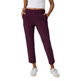 Vuori 02. WOMENS APPAREL - WOMENS PANTS - WOMENS PANTS CASUAL Women's Miles Ankle Pant CER CERISE