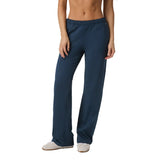 Vuori 02. WOMENS APPAREL - WOMENS PANTS - WOMENS PANTS CASUAL Women's Halo Modern Straight Leg Pant BTH BLUE COAST HEATHER