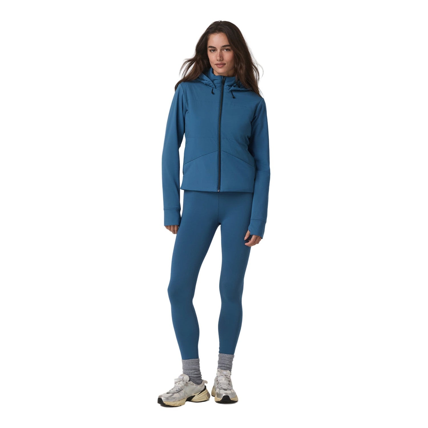 Vuori 02. WOMENS APPAREL - WOMENS JACKETS - WOMENS JACKETS FLEECE Women's Chilled Out Full Zip LAG LAGOON