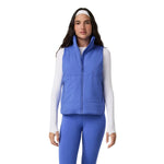 Vuori 02. WOMENS APPAREL - WOMENS VEST - WOMENS VEST INSULATED Women's Canyon Insulated Vest BRI BRIGHT IRIS