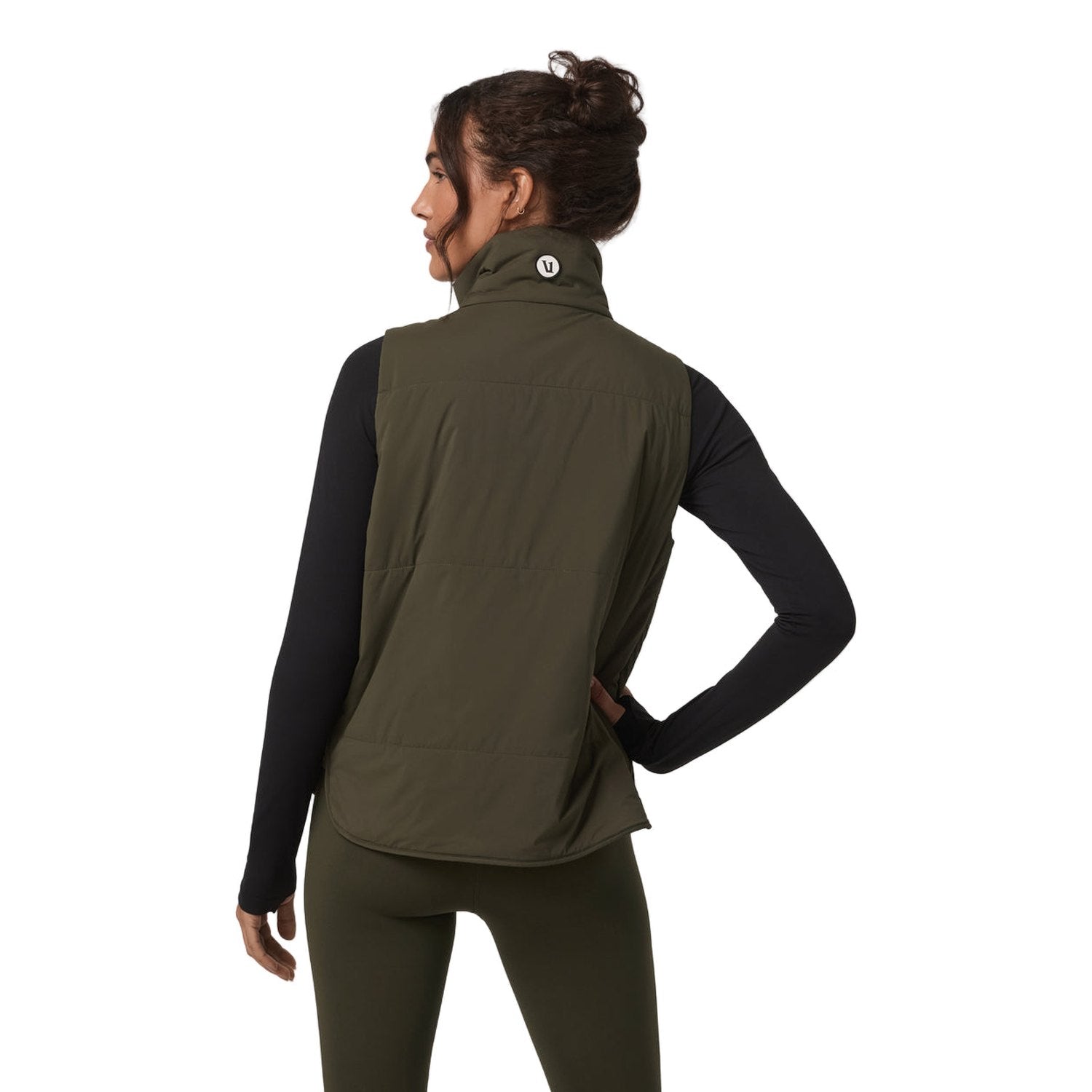 Vuori 02. WOMENS APPAREL - WOMENS VEST - WOMENS VEST INSULATED Women's Canyon Insulated Vest OLV OLIVE