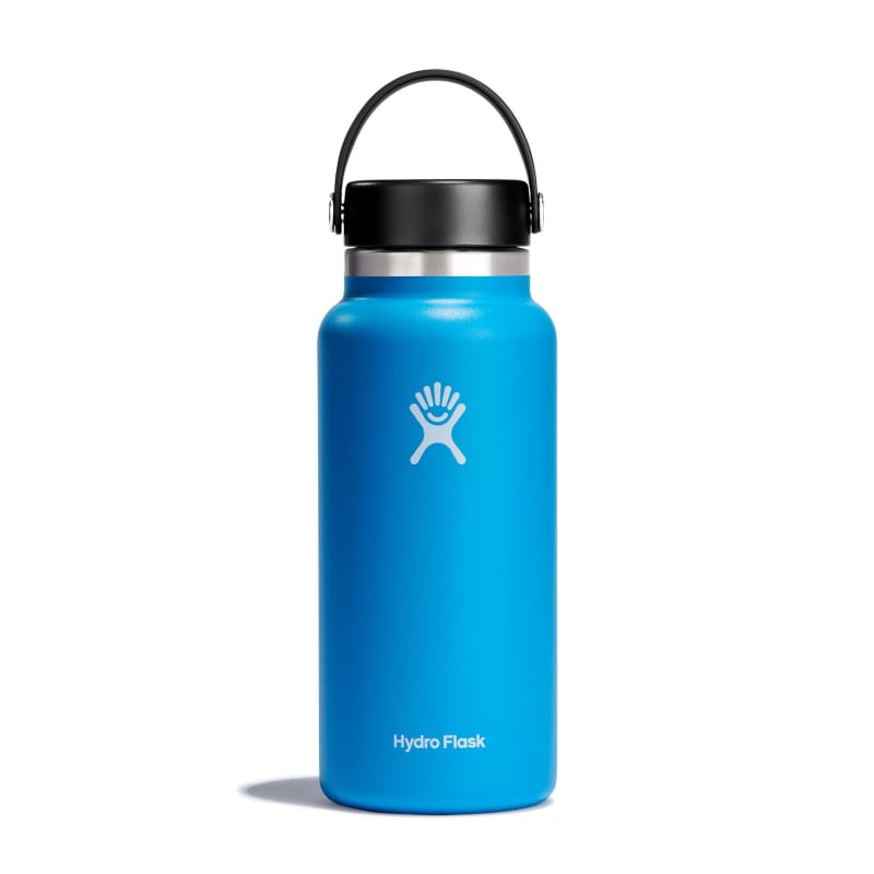 Hydro Flask 17. CAMPING ACCESS - HYDRATION 32 oz Wide Mouth 2.0 with Flex Cap PACIFIC