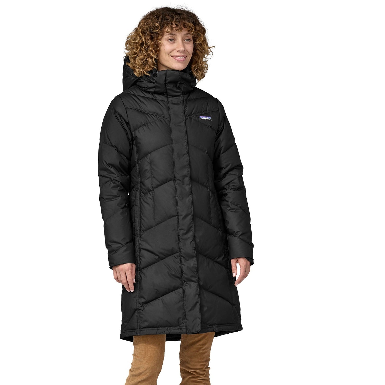 Patagonia 02. WOMENS APPAREL - WOMENS JACKETS - WOMENS JACKETS INSULATED Women's Down With It Parka BLK BLACK