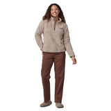 Patagonia 02. WOMENS APPAREL - WOMENS HOODIES|SWEATERS - WOMENS PO Q ZIP Women's Los Gatos 1/4 Zip STPE SHROOM TAUPE