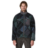 Patagonia 01. MENS APPAREL - MENS JACKETS - MENS JACKETS FLEECE Men's Classic Retro-X® Fleece Jacket RQIN RAINFALL QUILT| INK BLACK