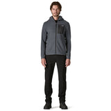 Patagonia 01. MENS APPAREL - MENS HOODIES|SWEATERS - MENS PO HOODY Men's R1® Air Fleece Full-Zip Hoody SMDB SMOLDER BLUE