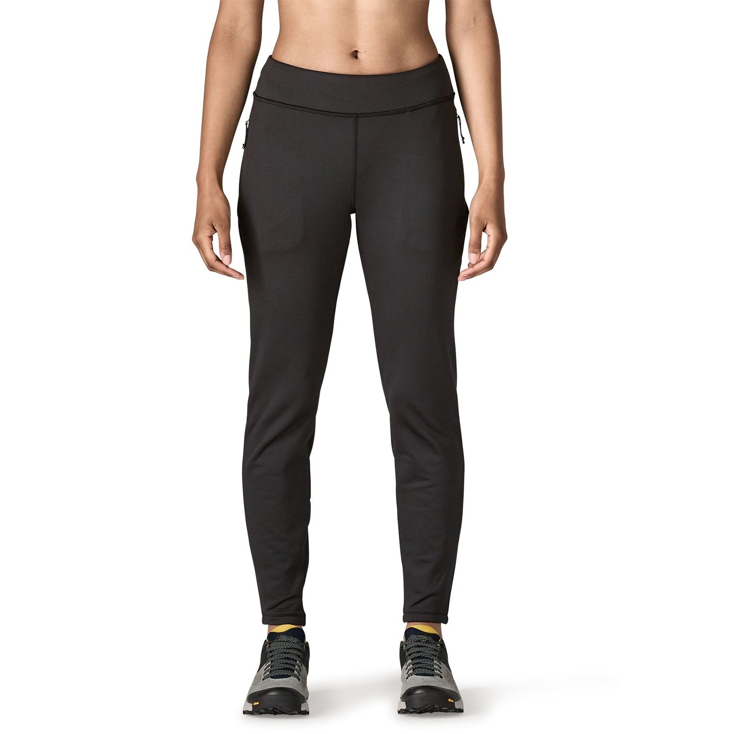 Patagonia 02. WOMENS APPAREL - WOMENS SKI - WOMENS THERMAL BOTTOMS Women's R1® Thermal Bottoms BLK BLACK