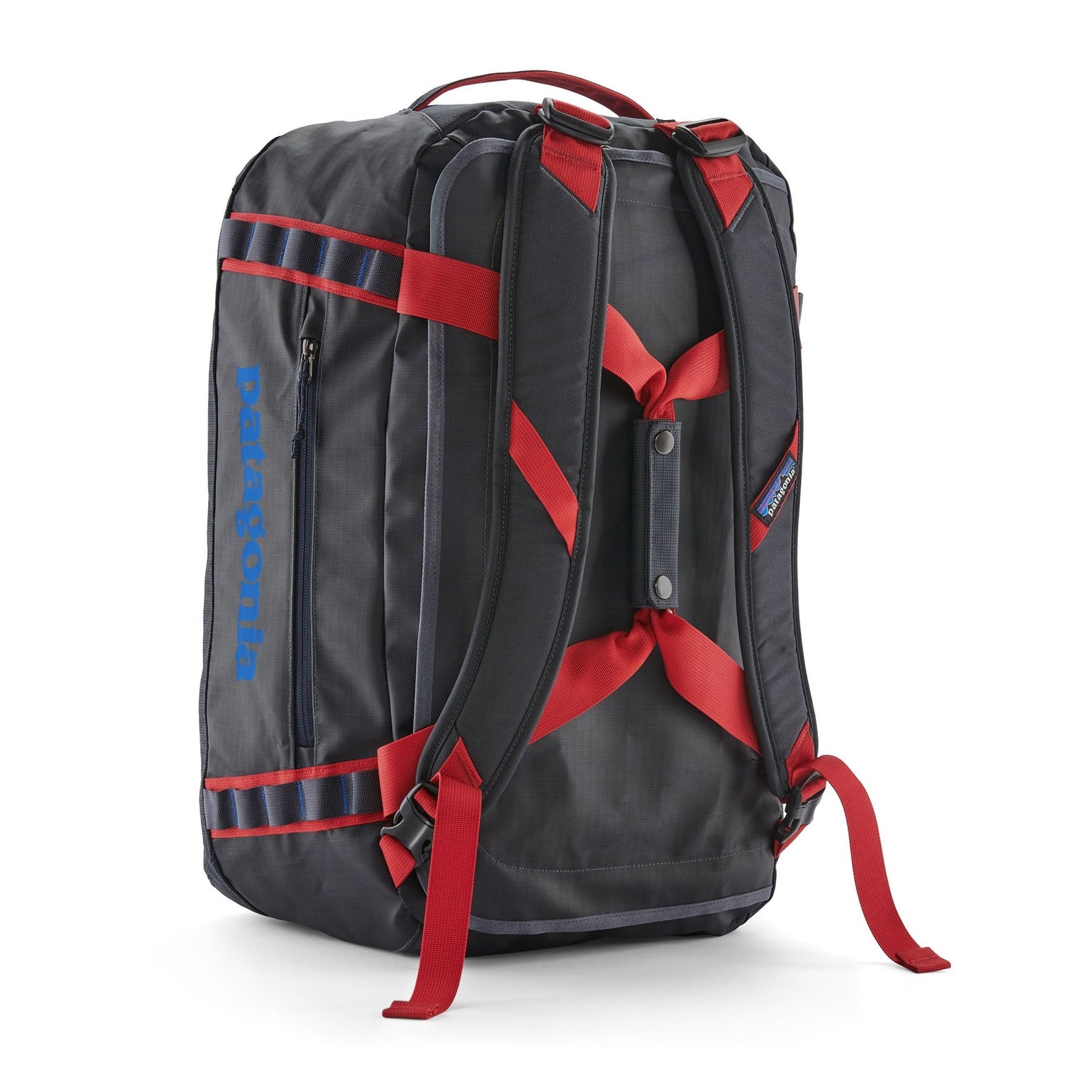 Patagonia 40L Black Hole Duffel Smolder Blue/Amanita Red Patagonia 40L Black Hole Duffel Smolder Blue/Amanita Red