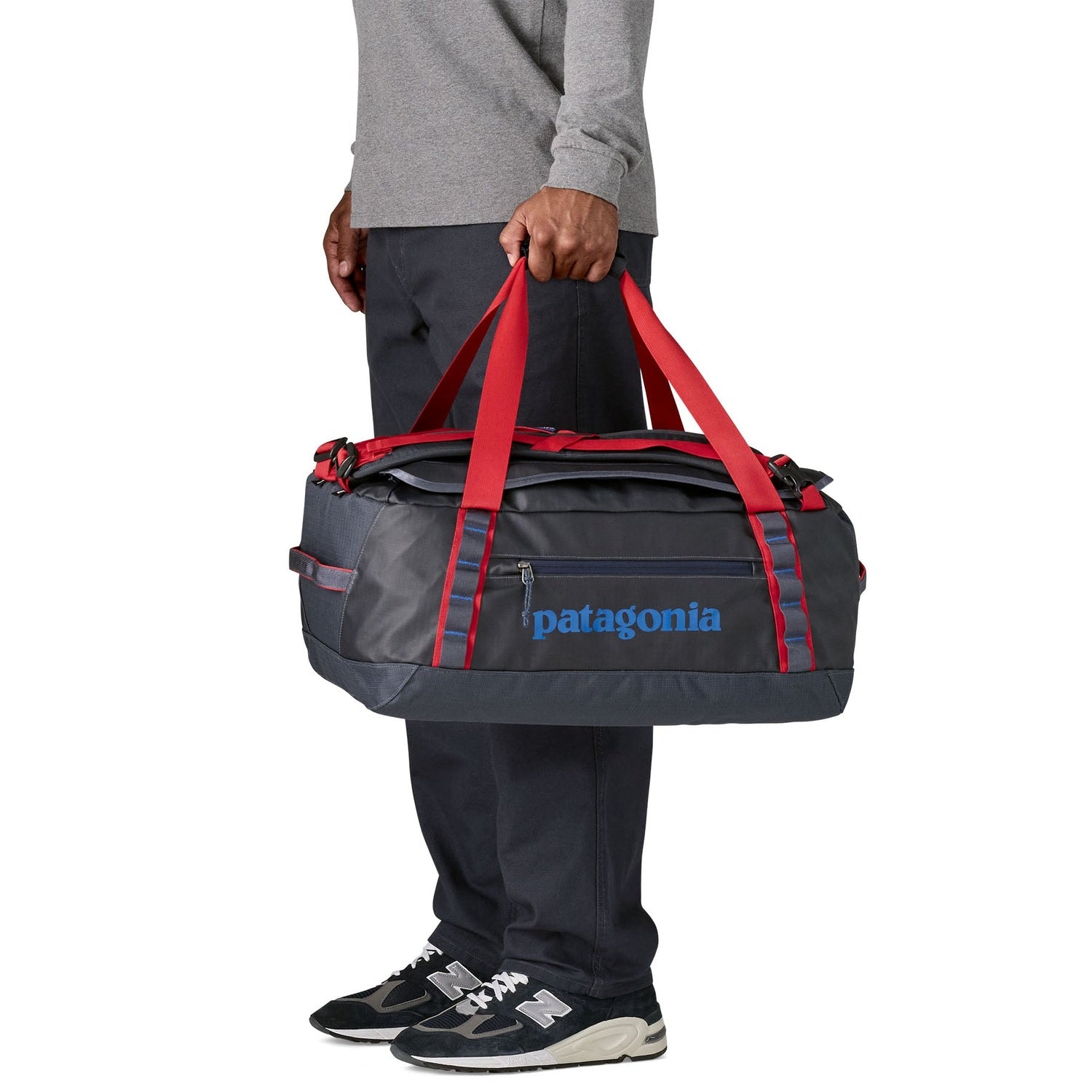 Patagonia 09. PACKS|LUGGAGE - LUGGAGE - DUFFELS Black Hole® Duffel 40L SMRE SMOLDER BLUE W AMANITA RED