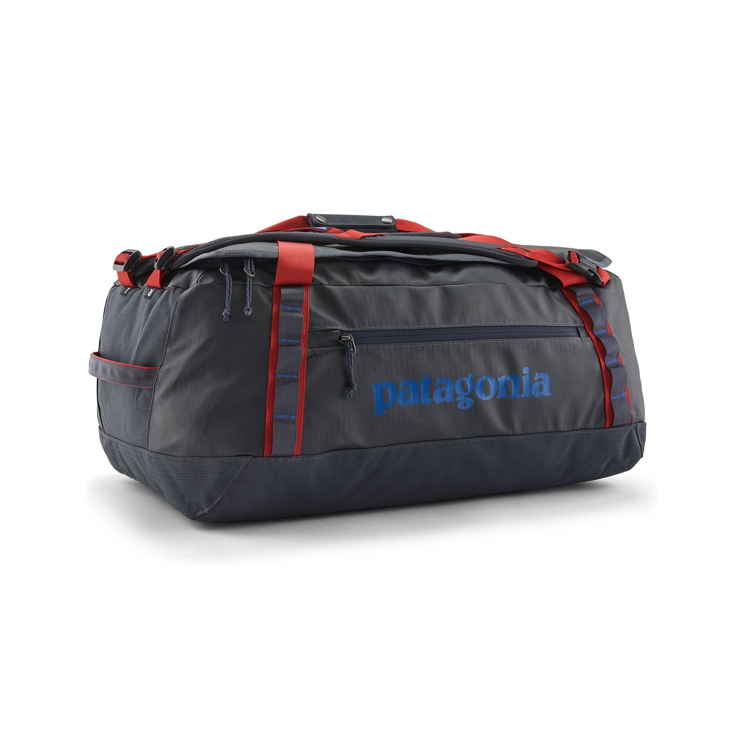 Patagonia 09. PACKS|LUGGAGE - LUGGAGE - DUFFELS Black Hole Duffel 55L SMRE SMOLDER BLUE W AMANITA RED ALL