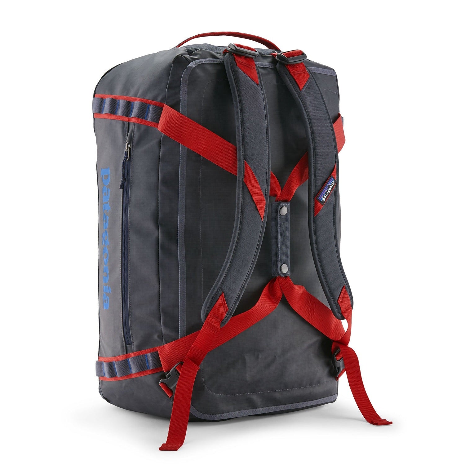 Patagonia 09. PACKS|LUGGAGE - LUGGAGE - DUFFELS Black Hole Duffel 55L SMRE SMOLDER BLUE W AMANITA RED ALL