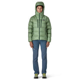 Patagonia 02. WOMENS APPAREL - WOMENS JACKETS - WOMENS JACKETS INSULATED Women's Fitz Roy Down Hoody ELGR ELLWOOD GREEN